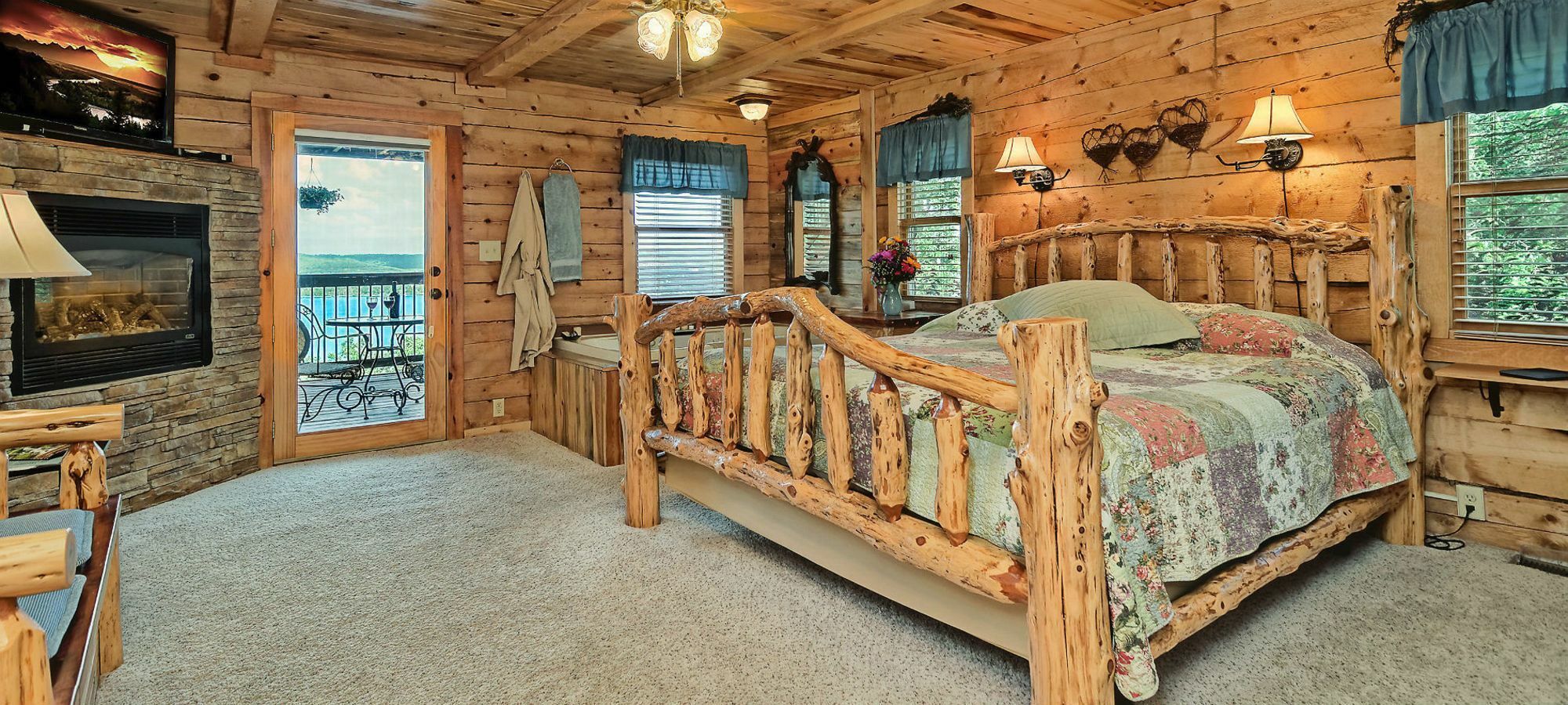 White River Lodge Bed And Breakfast Ridgedale Exteriör bild