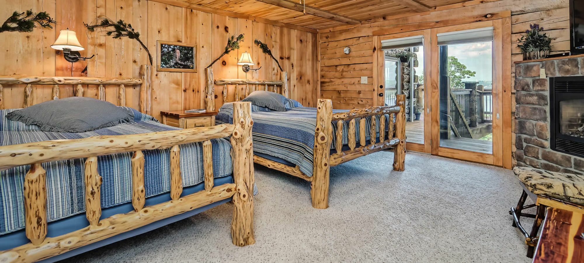 White River Lodge Bed And Breakfast Ridgedale Exteriör bild